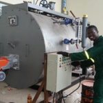 Паровой котел на дизельном топливе 2 т/ч в Нигерии